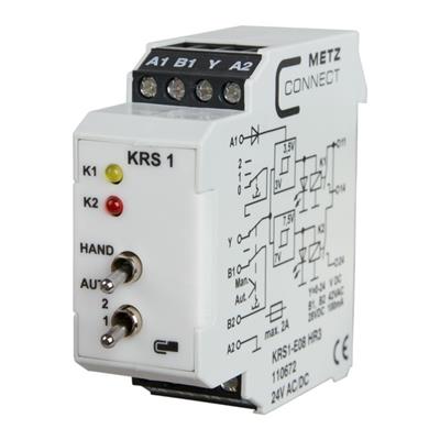 Krs 1 E08 Hr3 24v Ac Dc 2 Niveaus Met O Stand Drempelw 0 V 5v 10v Dc Hand Auto 0 1 2 Vedotec B V